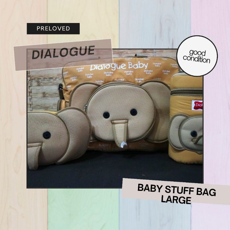 [PRELOVED] TAS Bayi DIALOGUE Gajah Cute Series Besar