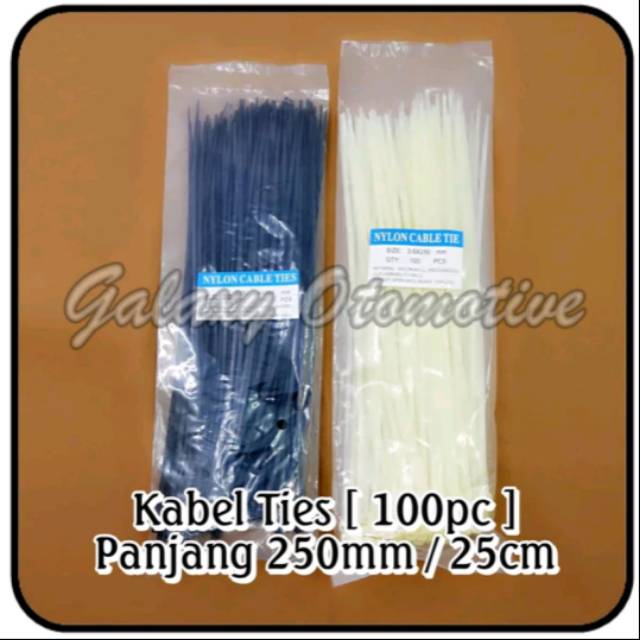 

Kabel Ties / Tis - Insulox Tali Pengikat Kabel 25cm