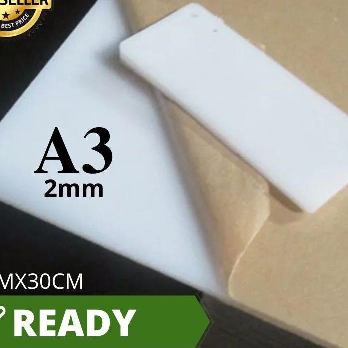 

스 Akrilik Lembaran Putih Susu 2mm Ukuran A3 Model Baru