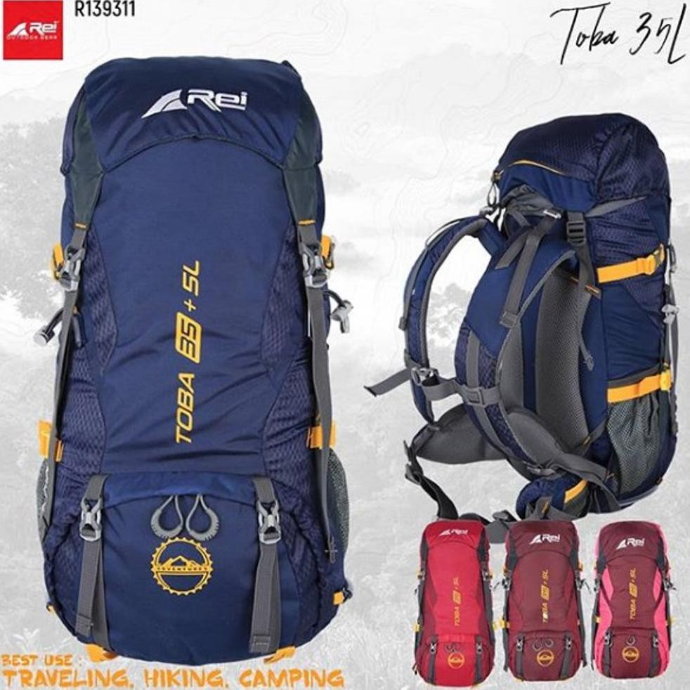 TERLARIS  Tas Gunung Rei Toba 40L TERBARU