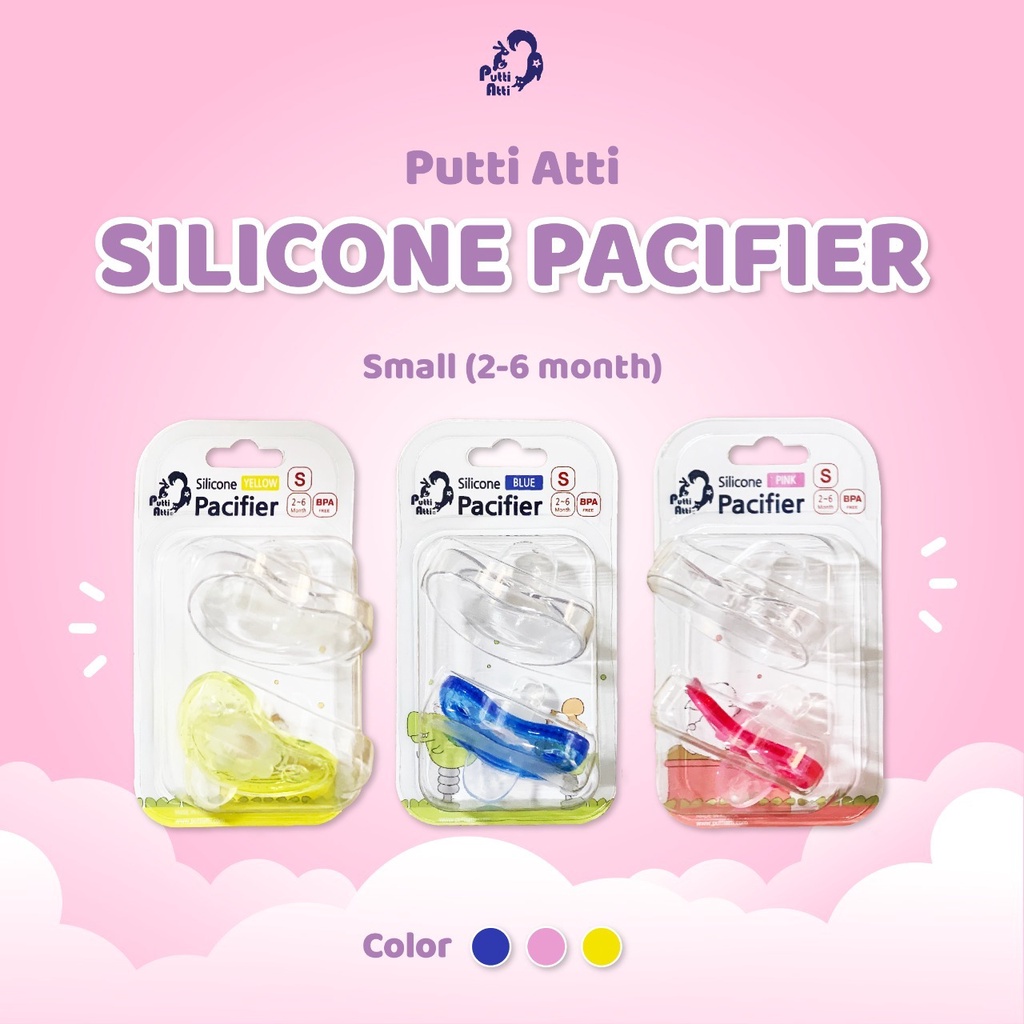 PUTTI ATTI SILICONE PACIFIER SINGLE PACKAGE