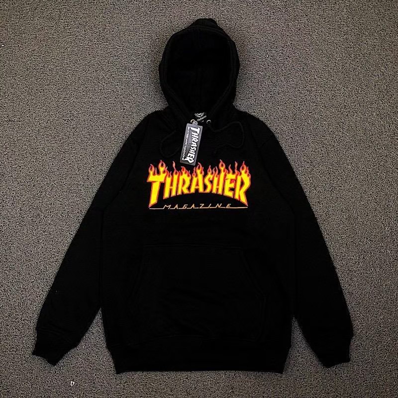 CAMO THRASHER FLAME ARMY // T-Shirt Thrasher MAGAZINE // THRASHER ORI DISTRO 100%