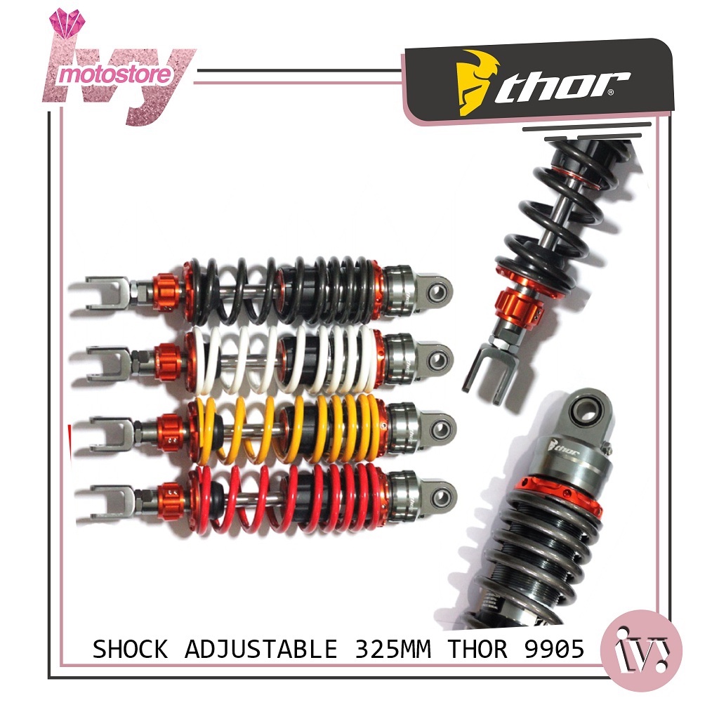Peredam Kejut Shock Adjustable 325mm 9905 Thor