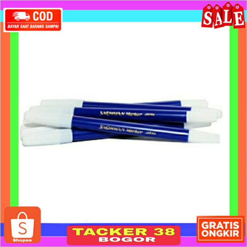 

SPIDOL SNOWMAN KECIL PW 1A / ECERAN WARNA BIRU