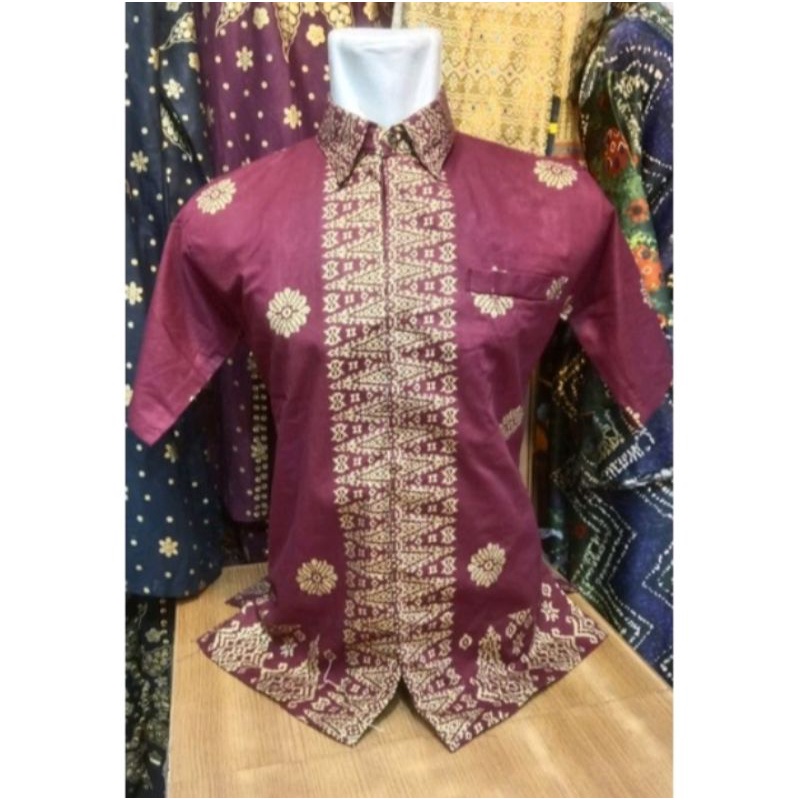 Songket Palembang | Baju Songket | Batik Palembang | Kemeja Songket Pria | Songket Pria | Batik Song