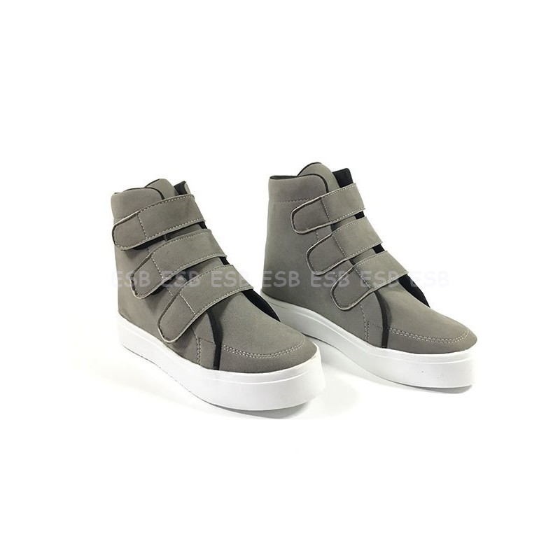 Dnr Sneakers Hak 5cm Cewek Korea   Sepatu Sneaker Kets Casual