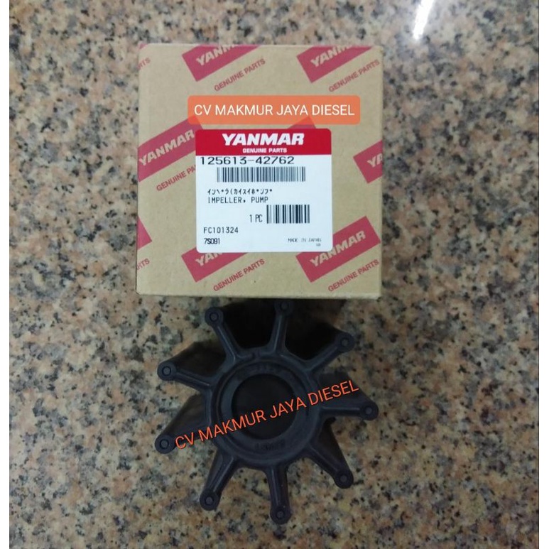 Flexible Impeller Water Pump 6HYM 125613-42762 Yanmar Genuine Parts