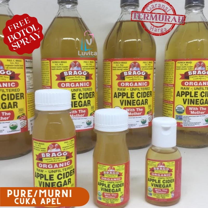 [GROSIR] Apple Cider Vinegar MURNI share 30ml