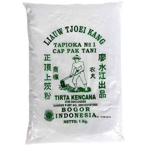

Big Sale Tepung sagu cap tani liauw tjoei kang 1kg Big Sale