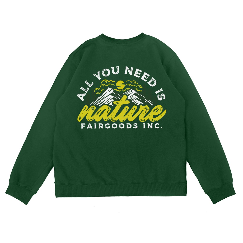 

Crewneck - La Nature - Hijau