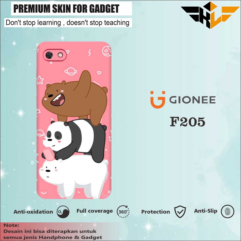 Beli 1 Geratis 1 SKIN HANDPHONE GIONEE F205 BEARE