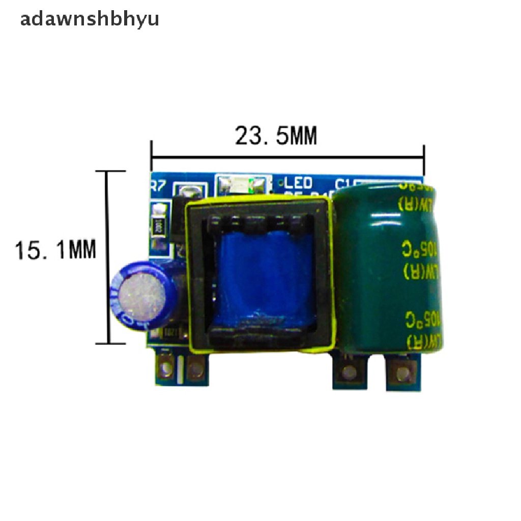 Modul converter Modul power supply Saklar Isolated adawnshbhyu AC-DC 12V 300mA 3.5W