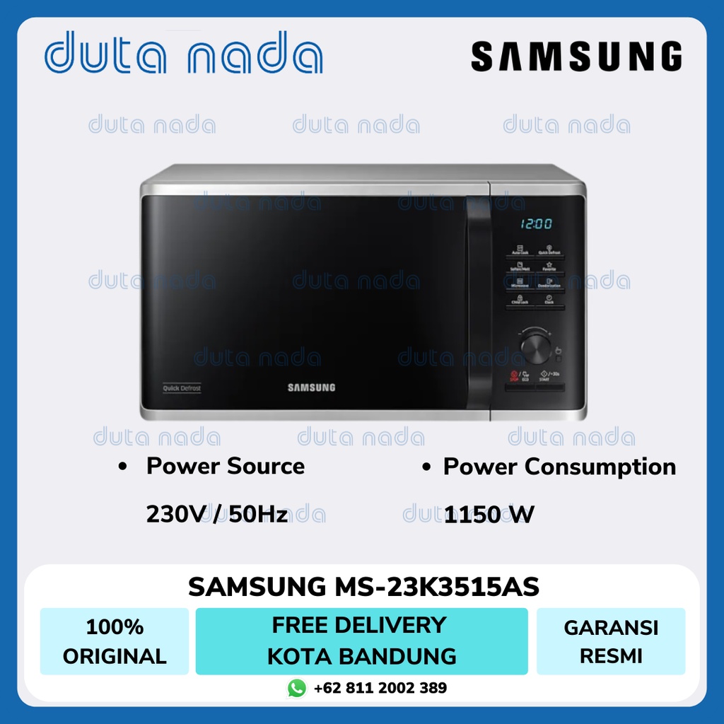 SAMSUNG Microwave MS-23K3515AS / MS23K3515AS