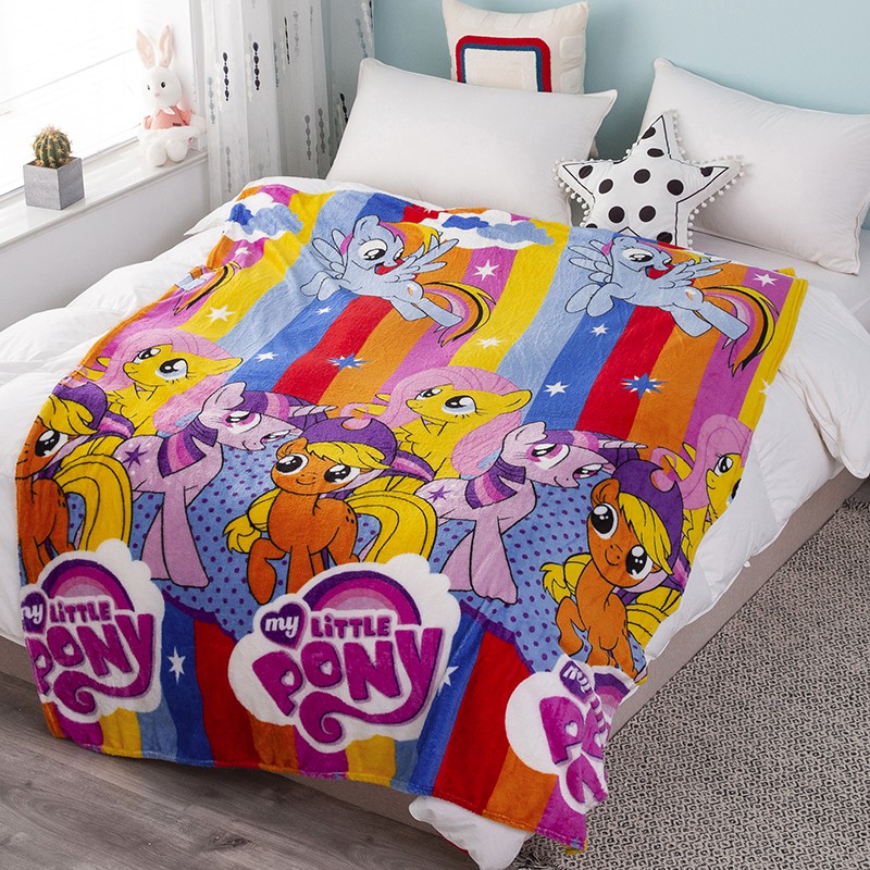 COD - HK - Selimut Karakter Bulu Halus Jumbo 150x200cm - Selimut Jumbo Doraemon Import-Littlepony
