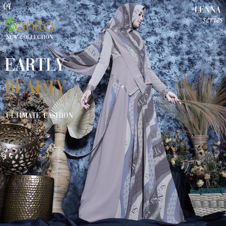LENNA set gamis syari by SANITA