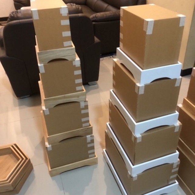 Hantaran Pernikahan Kotak HANTARAN KAYU + TUTUP AKRILIK SET SATUAN