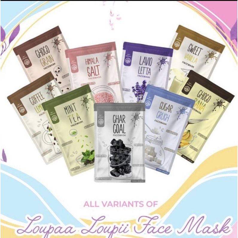 MASKER ORGANIK LOUPAA LOUPII