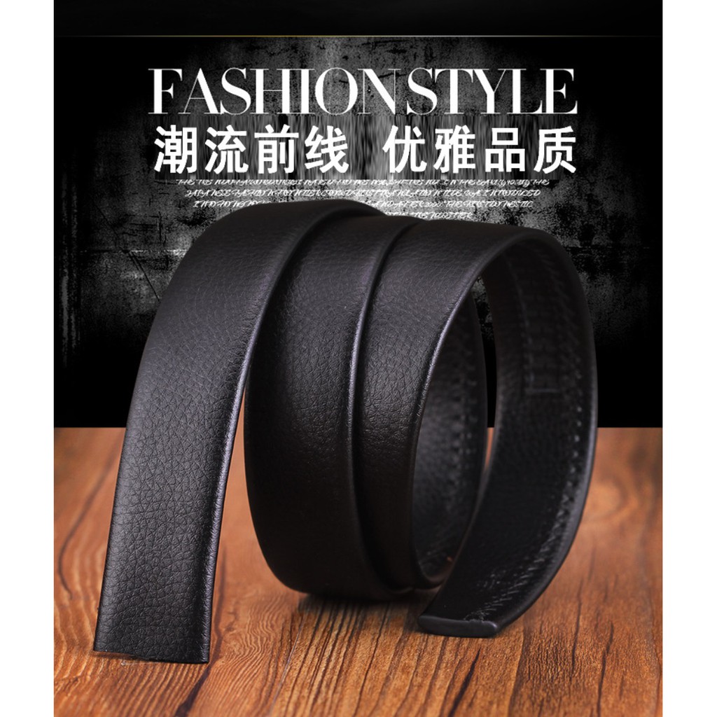 Ikat Pinggang Impor CHAOXUN Pria Korea Fashion Belt Ban Gasper Gesper Sabuk Cowo Kulit Men Belt