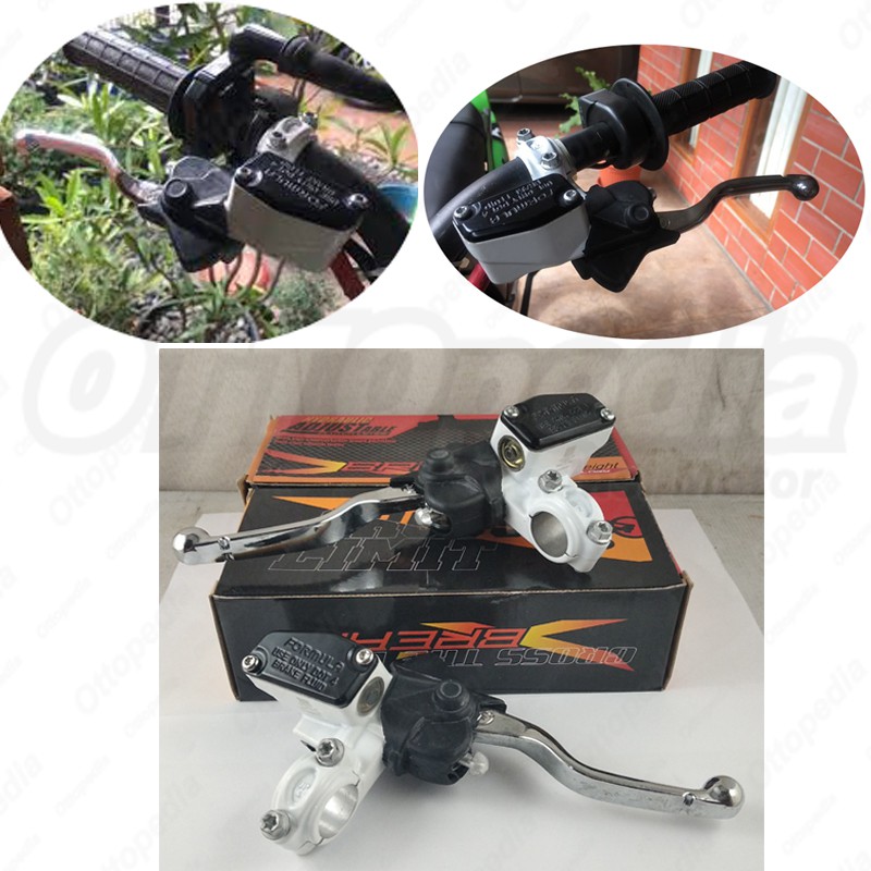 Master Rem Depan 2 Tabung Set Kanan Kiri X Break Model KTM For KLX Dtracker Ninja Byson CRF CBR R25