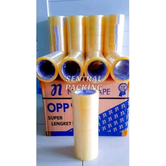 

LAKBAN OPP BENING 2Inchi 45mm × 90 Yard / Roll (6Pcs )