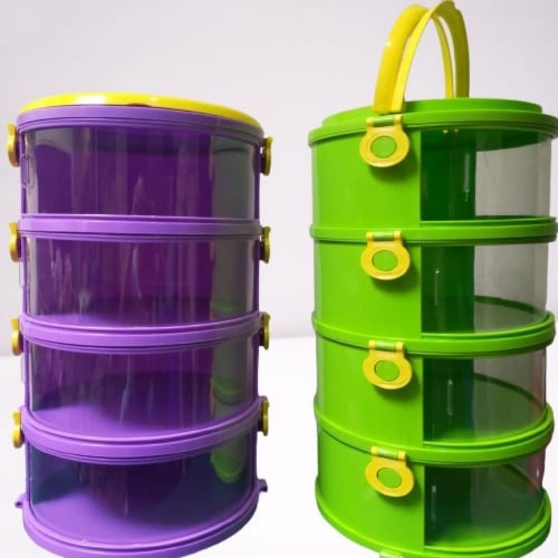 Tudung Saji / Food Rack Storage Rantang 4 Susun 5 susun  - Tudung Saji Rantang Susun 4 Layer 5 Layer
