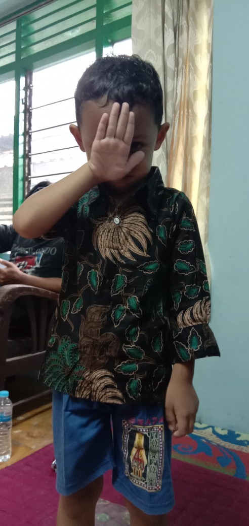 Kemeja Batik Anak - Batik Anak - Baju Batik Anak Laki Laki Umur 2-12 Tahun Hem Batik Anak Pendek