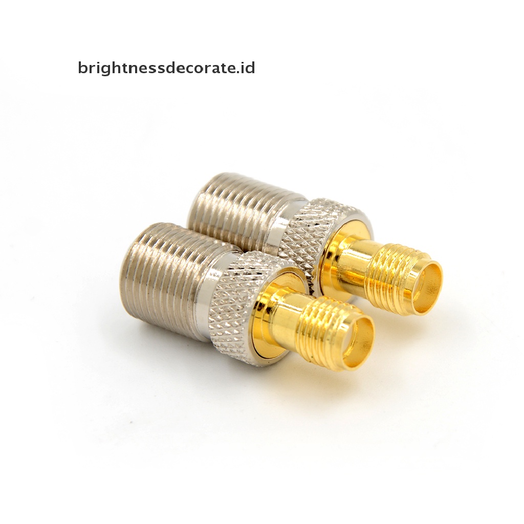 Adapter Konektor Coax Rf Female Jack Ke Sma Female Model Lurus