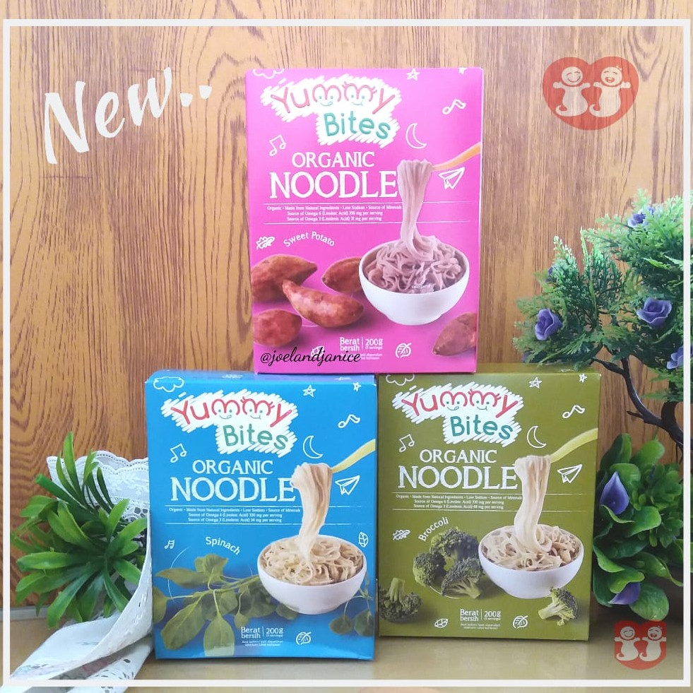 Yummy Bites Organic Noodle 200gr