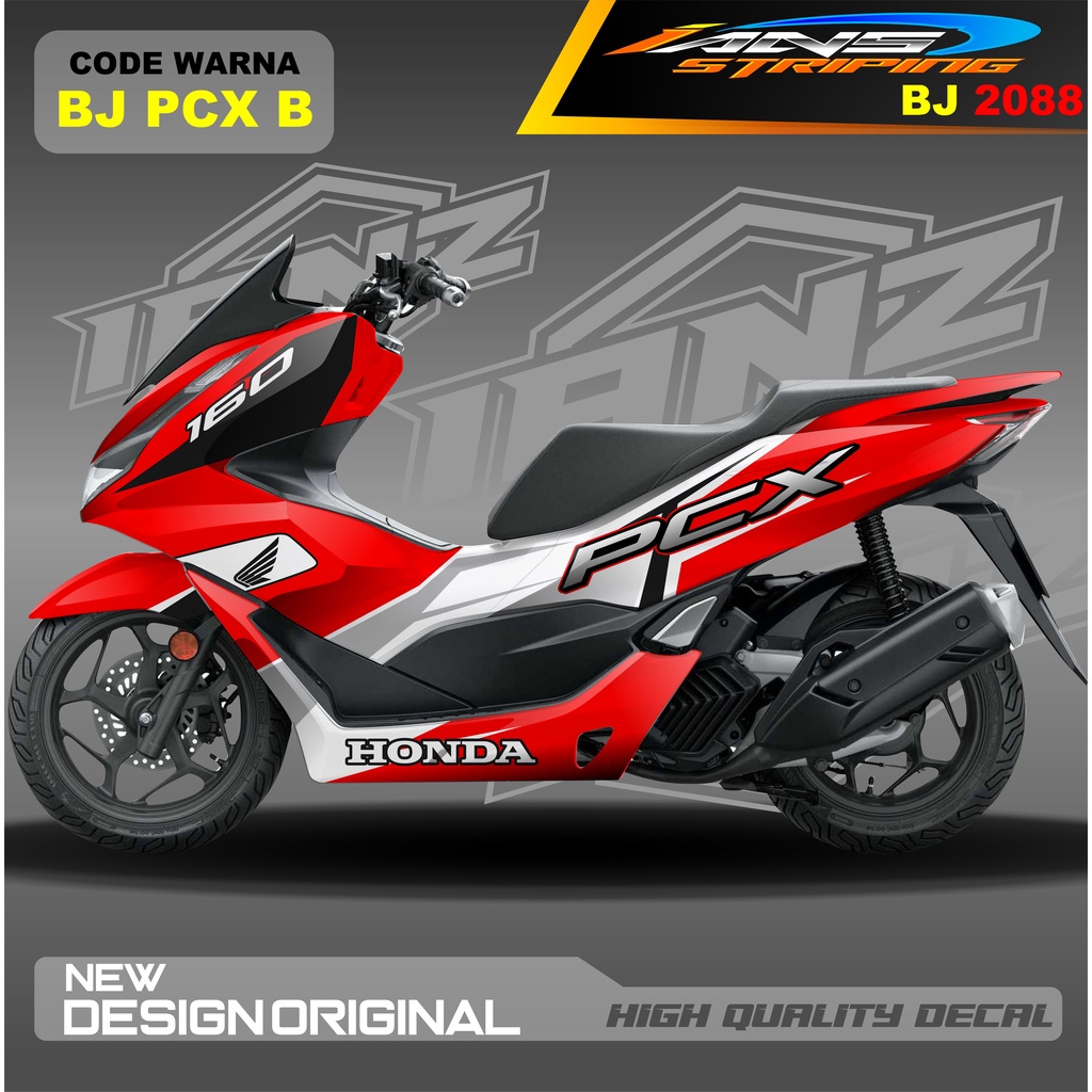 STIKER FULL BODY PCX 150 / DECAL STICKER MOTOR HONDA PCX 160 / STIKER FULL BODY PCX HIGH QUALITY / STIKER MOTOR