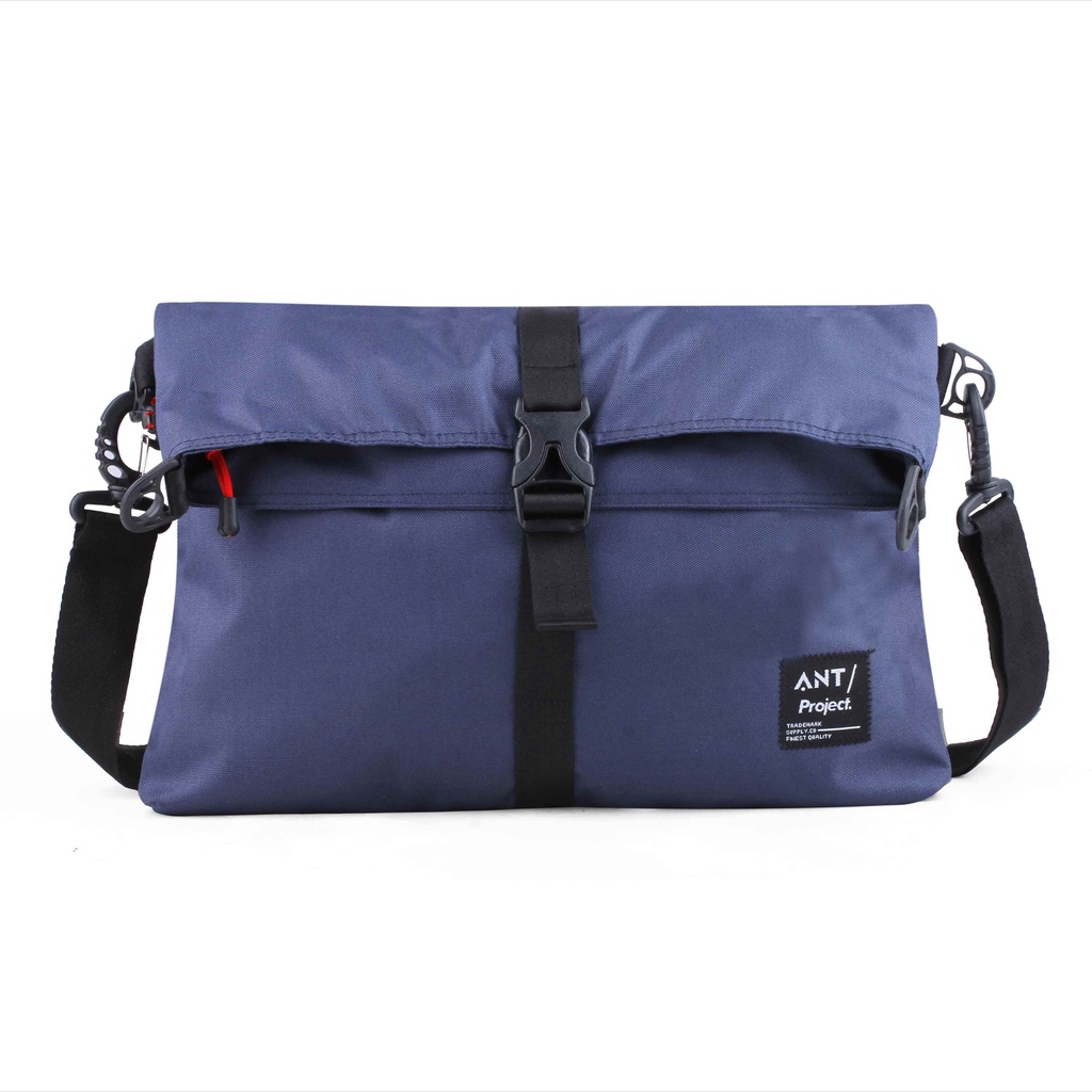 Tas Selempang Pria Messenger Slempang Cowok Casual Kanvas Cordura Buat Kerja Kuliah Sekolah Slot Tablet Laptop 14 inch