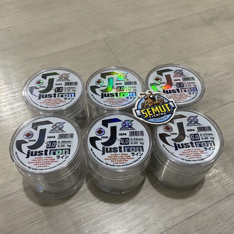 SENAR AXZ JUSTRON 500M - CLEAR