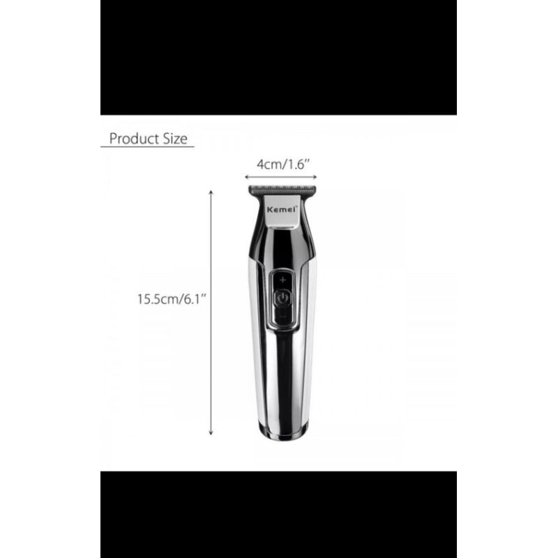 Alat Cukur Rambut Cas Kemei KM-5027 Lcd Display - Hair Trimmer Km 5027