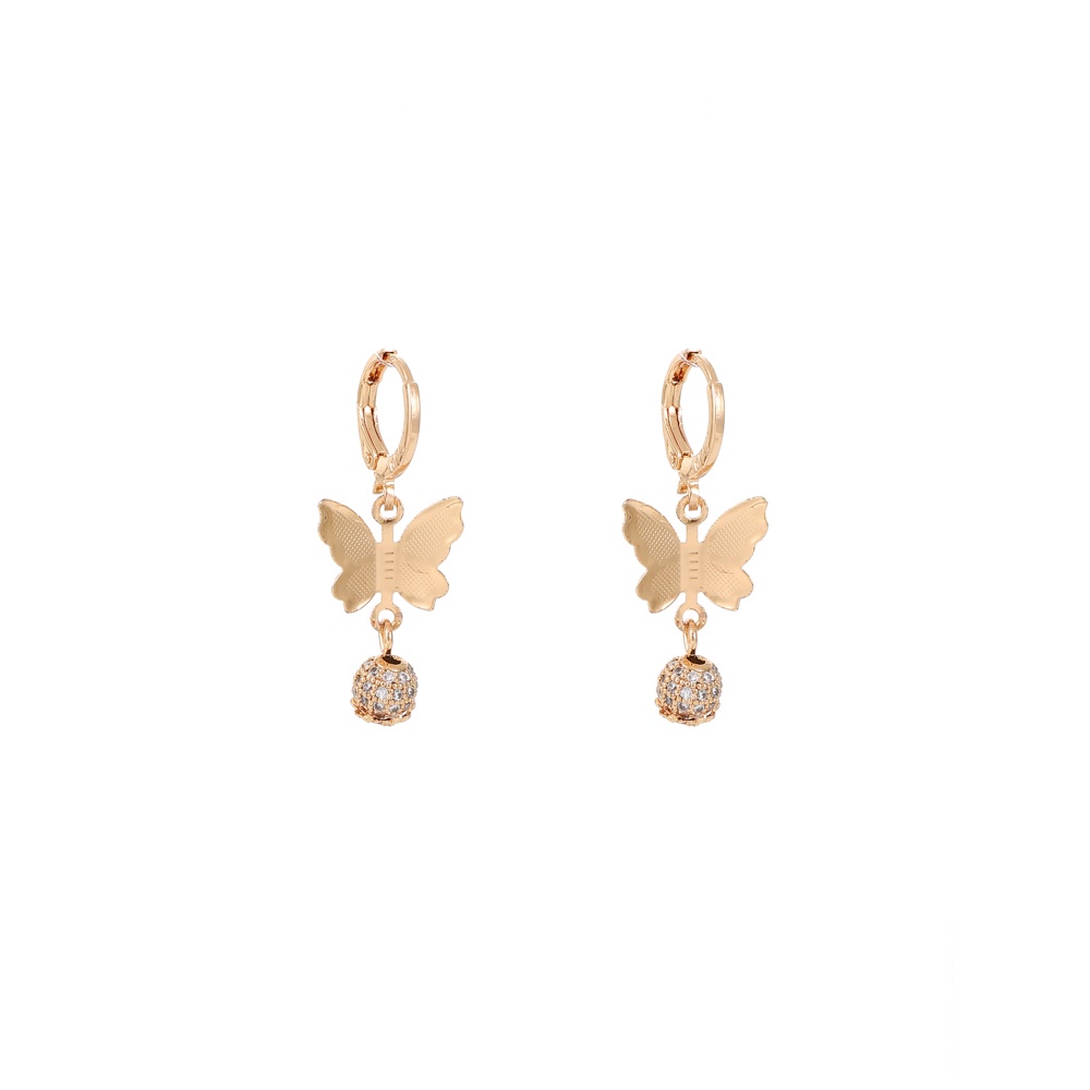 ✨COD Aksesoris Fashion Kreatif Gaya Korea Untuk Wanita Anting Titanium Import Anting D189