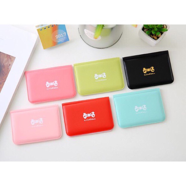 AGG-127 Dompet kartu Ribbon / Dompet kartu 12 Slot / Sovenir / Dompet kartu Murah