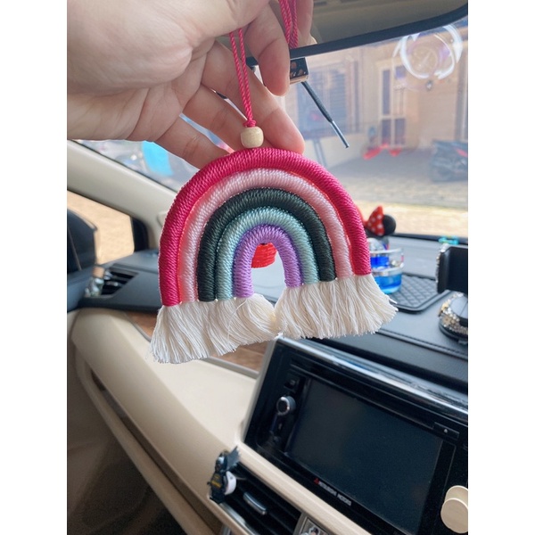 gantungan spion mobil rainbow GS RAINBOW // Gantungan Spion Rainbow Pelangi GS RAINBOW // Gantungan Spion Rainbow Pelangi