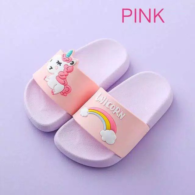 Sandal Selop Wanita Santai Kekinian Unicorn