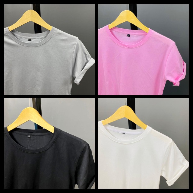 KAOS POLOS ONECK BASIC T-SHIRT LENGAN PENDEK