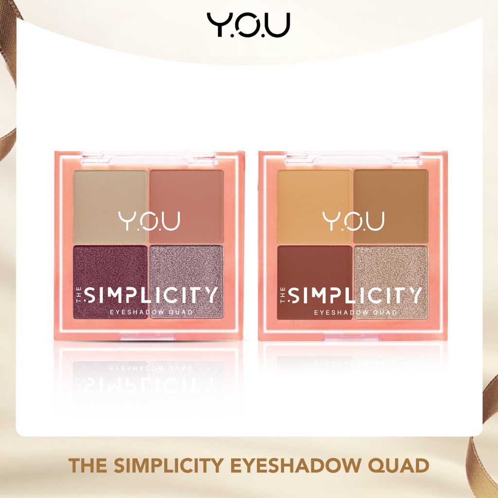 YOU The Simplicity Eyeshadow Quad