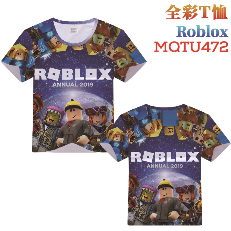 Kaos T Shirt Lengan Pendek Motif Print Digital 3d Roblox Shopee - how to create your own t shirt in roblox 2019