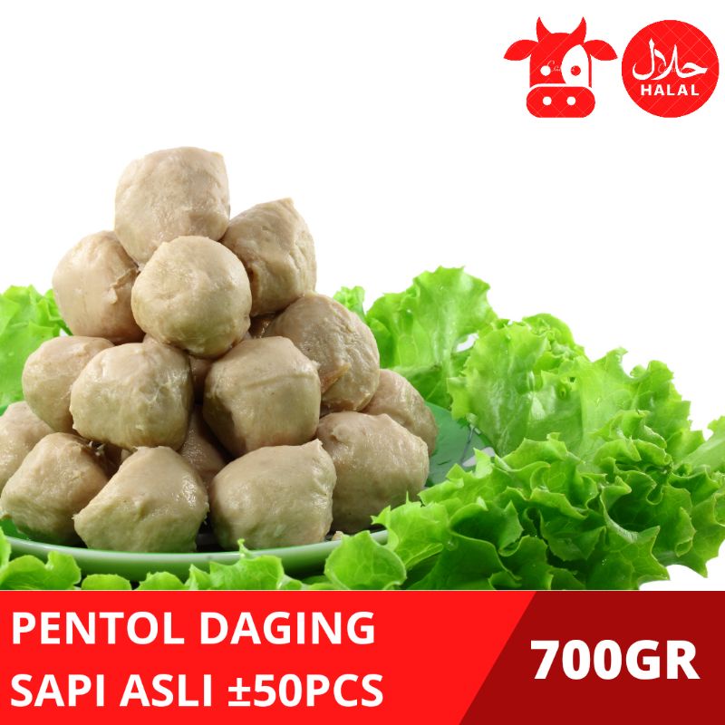 

BAKSO Sapi 500gram Merk Rindu Pentol Daging