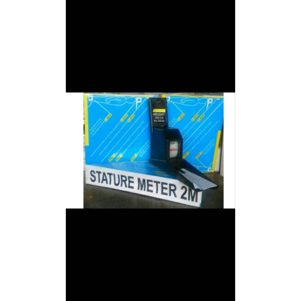 Stature Meter 2m. StatureMeter. Pengukur Tinggi Badan. StaturMeter. Meteran Badan. Statur Meter.