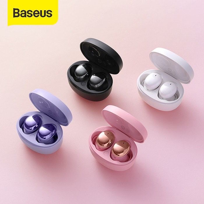 Baseus Earphone Bluetooth Bowie E2 - True Wireless Bluetooth Mini Earbuds - Garansi 6 Bulan