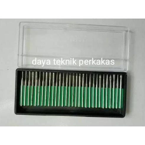 BERKUALITAS MATA TUNER DIAMOND 30PC - MATA GRAFIR SET - TUNER BATU DIAMOND BAGUS