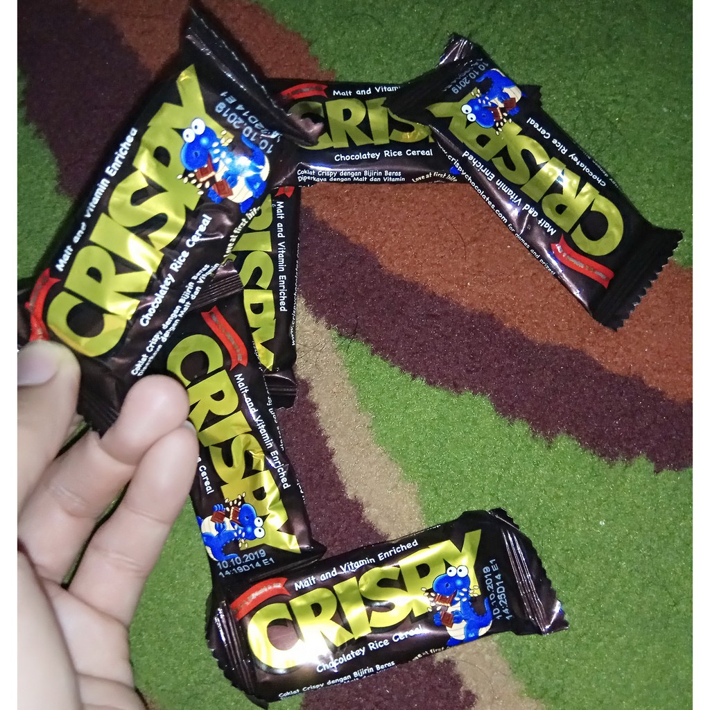 

Cokelat Crispy Malaysia isi 25 Pcs