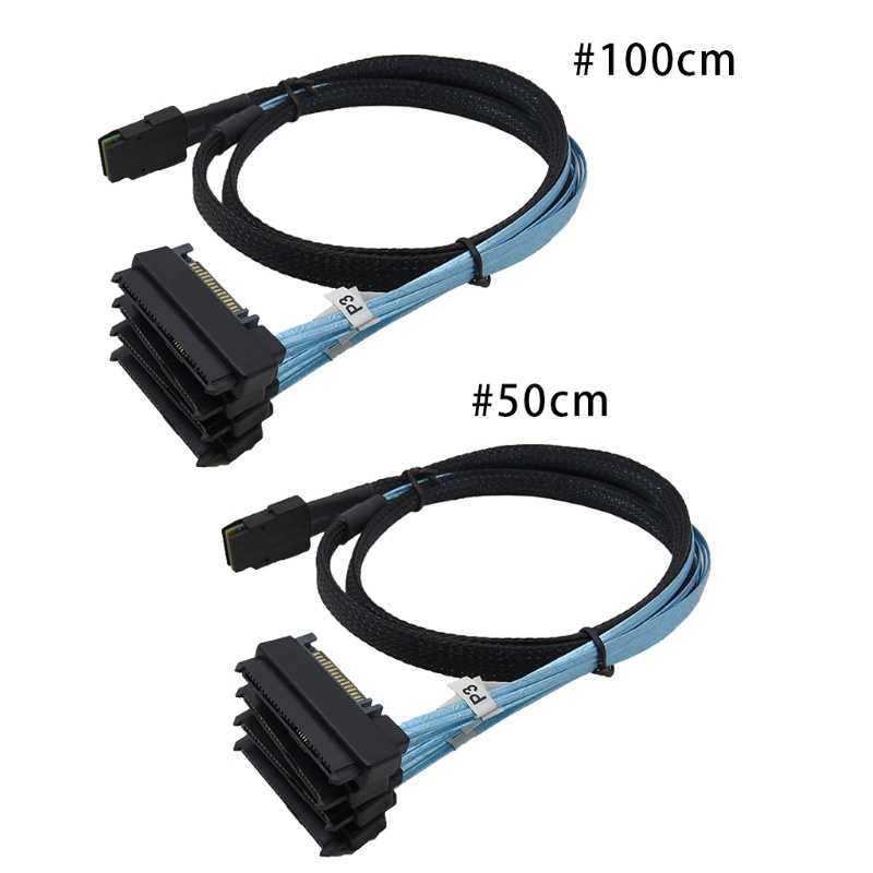 Btsg Kabel Power Splitter Hardisk 36P SFF 8087ke4 29P SFF-8482 Extension Cable Untuk Hard Disk Power