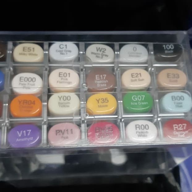 

(DISKON TERMURAH) Spidol Copic 1 set isi 24 warna