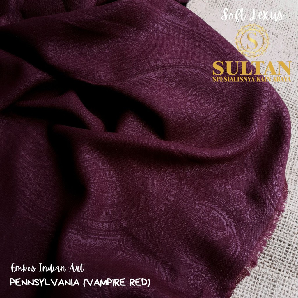 50CM EMBOS INDIAN ART SOFT LEXUS PENNSYLVANIA KAIN SULTAN