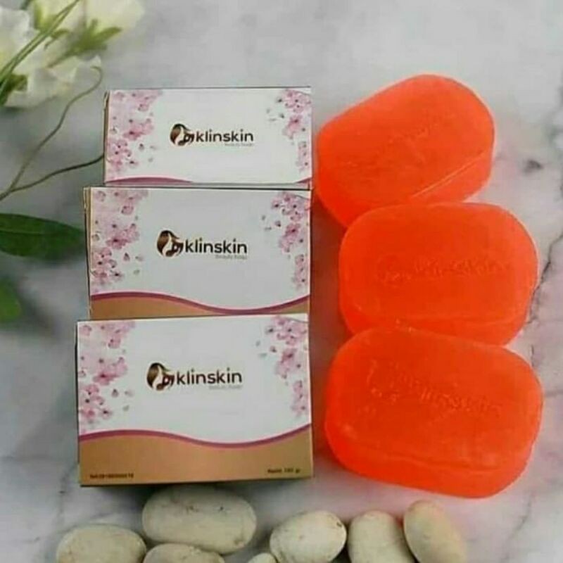 SABUN KLINSKIN BEAUTY SOAP / KLIN SKIN SABUN PEMUTIH WAJAH &amp; BADAN ORIGINAL BPOM