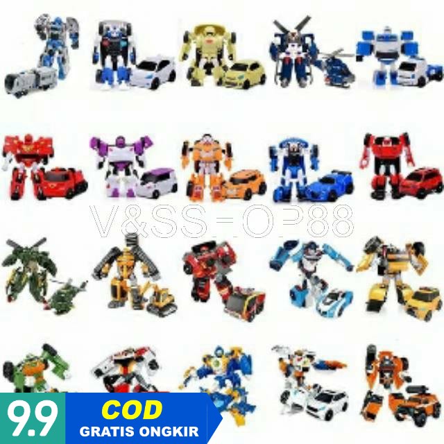 MAINAN MURAH HOBI KOLEKSI TOBOT MINI X/Mini Y/Mini Z/Mini W/MiniC/Mini D/Mini R/Mini ZERO