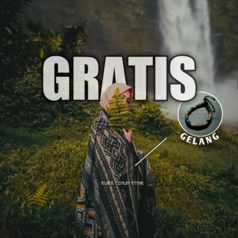 Kain Tenun Blanket Etnik Toraja Lombok Lurik Baju Tenun Couple Pasangan Fashion Pria Wanita